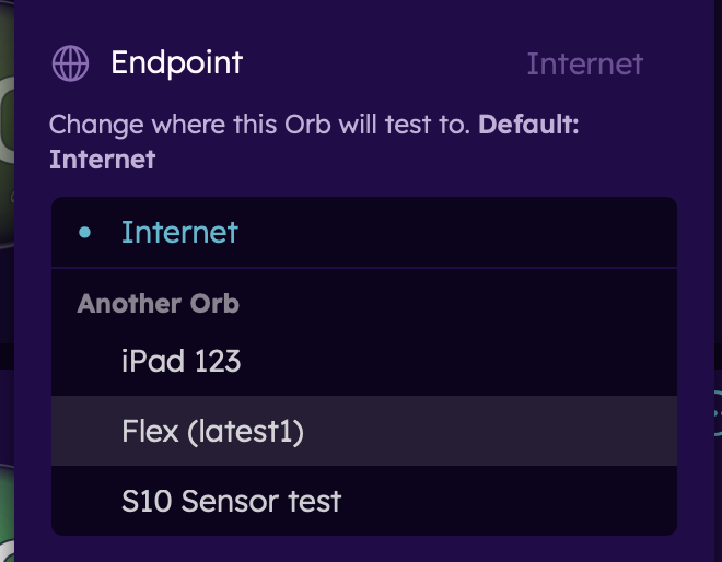 Change Endpoint